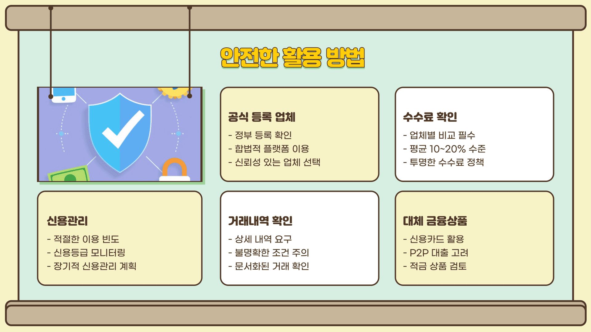 안전한 활용 방법